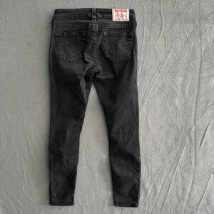 True Religion Zip Ankle Tara Jeans 25 x 28
